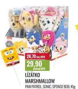 Ratio LÍZÁTKO MARSHMALLOW 45g nabídka