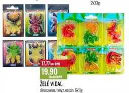 Ratio ŽELÉ VIDAL 6x11g 2x33g nabídka