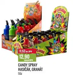 Ratio CANDY SPRAY HASIČÁK, GRANÁT 50g nabídka