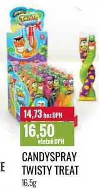 Ratio CANDYSPRAY TWISTY TREAT 16,5g nabídka