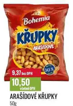 Ratio ARAŠÍDOVÉ KŘUPKY 50g nabídka