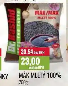 Ratio MÁK MLETÝ 100% 200g nabídka