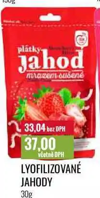 Ratio LYOFILIZOVANÉ JAHODY 30g nabídka