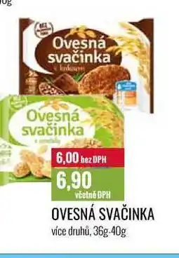 Ratio OVESNÁ SVAČINKA 36g-40g nabídka