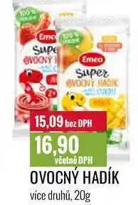Ratio OVOCNÝ HADÍK 20g nabídka