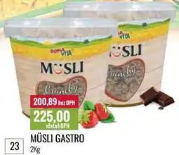 Ratio MÜSLI GASTRO 2Kg nabídka