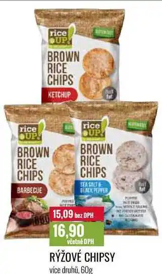 Ratio RÝŽOVÉ CHIPSY 60g nabídka