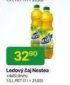 Hruška Nestea 1,5 l, vybrané druhy nabídka