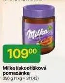 Hruška Milka liskooříšková pomazánka 350 g nabídka