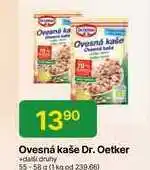 Hruška Dr. Oetker Ovesná kaše 55g, vybrané druhy nabídka