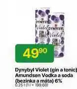 Hruška Dynybyl Violet (gin a tonic) 0.25l nabídka