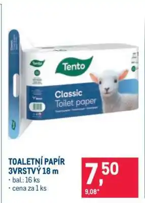 Makro TOALETNÍ PAPÍR 3VRSTVÝ 18 m nabídka