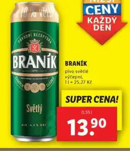 Lidl Braník nabídka