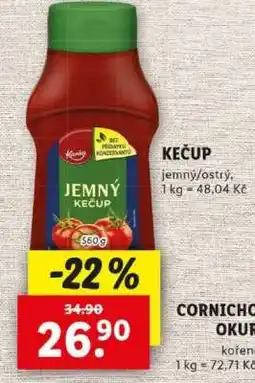 Lidl Kečup jemný nabídka