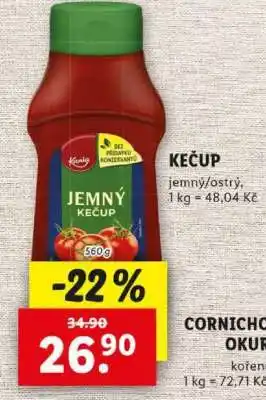 Lidl Kečup jemný nabídka