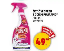 Penny Market ČISTIČ VE SPREJI SOCTEM PULIRAPID, 500 ml nabídka