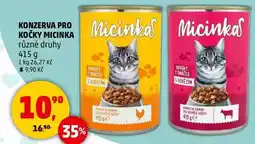 Penny Market KONZERVA PRO KOČKY MICINKA různé druhy, 415 g nabídka