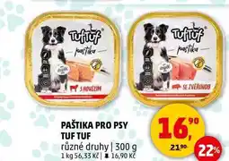 Penny Market PAŠTIKA PRO PSY TUF TUF různé druhy, 300 g nabídka