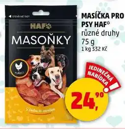 Penny Market MASÍČKA PRO PSY HAF různé druhy, 75 g nabídka
