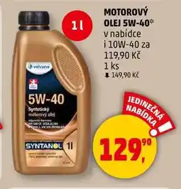 Penny Market MOTOROVÝ OLEJ 5W-40, 1 ks nabídka