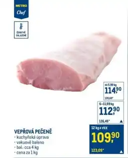 Makro Vepřová pečeně nabídka