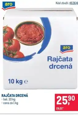 Makro Rajčata drcená nabídka