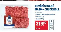 Makro Hovězí sekané maso - chuck roll nabídka