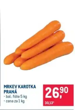 Makro Mrkev karotka praná nabídka