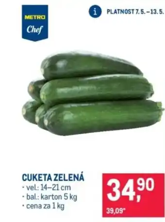 Makro Cuketa zelená nabídka