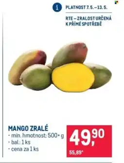 Makro Mango zralé nabídka