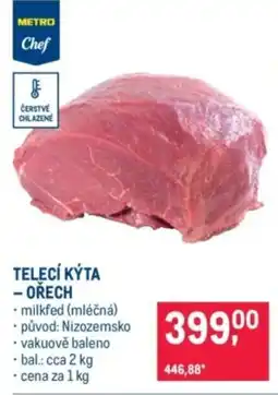 Makro Telecí kýta - ořech nabídka