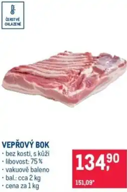 Makro Vepřový bok nabídka