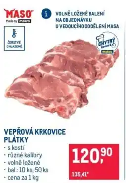 Makro Vepřová krkovice plátky nabídka
