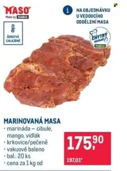 Makro Marinovaná masa nabídka