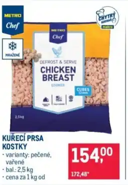 Makro Kuřecí prsa kostky nabídka
