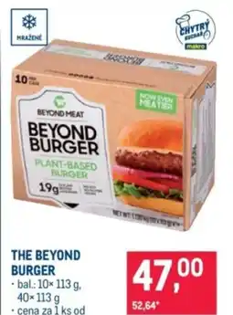 Makro The beyond burger nabídka