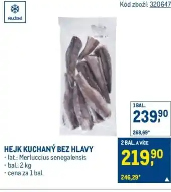 Makro Hejk kuchaný bez hlavy nabídka