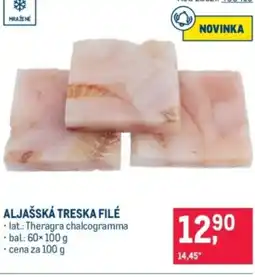 Makro Aljašská treska filé nabídka