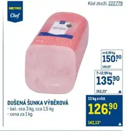 Makro Dušená šunka výběrová nabídka