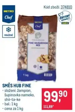 Makro Směs hub fine nabídka