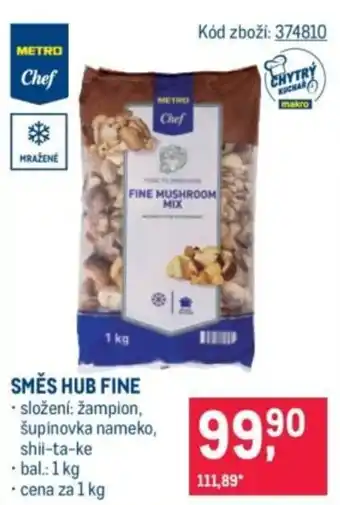 Makro Směs hub fine nabídka