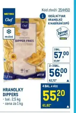 Makro Hranolky dippers nabídka