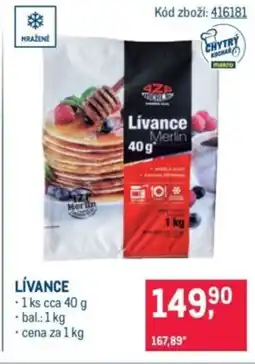 Makro Lívance nabídka