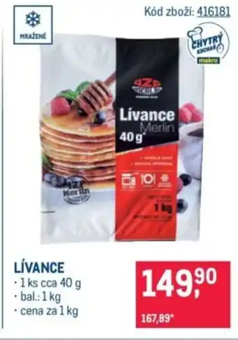 Makro Lívance nabídka