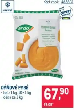Makro Dýňové pyré nabídka