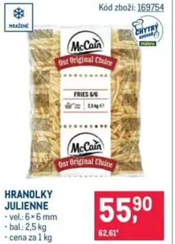 Makro Hranolky julienne nabídka