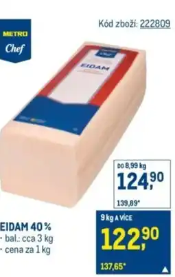 Makro Eidam 40% nabídka