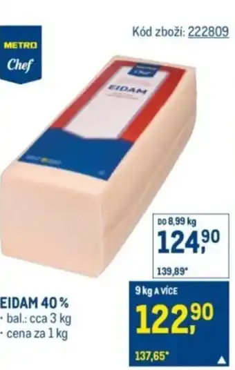 Makro Eidam 40% nabídka