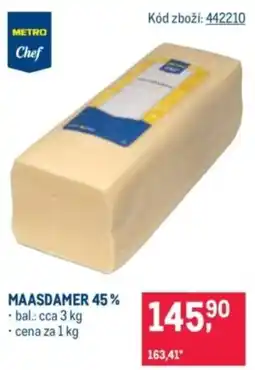 Makro Maasdamer 45% nabídka