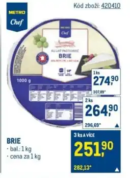 Makro Brie nabídka